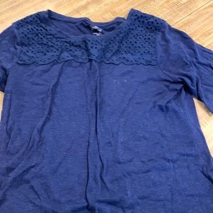 Dark blue summer shirt liberty light weight